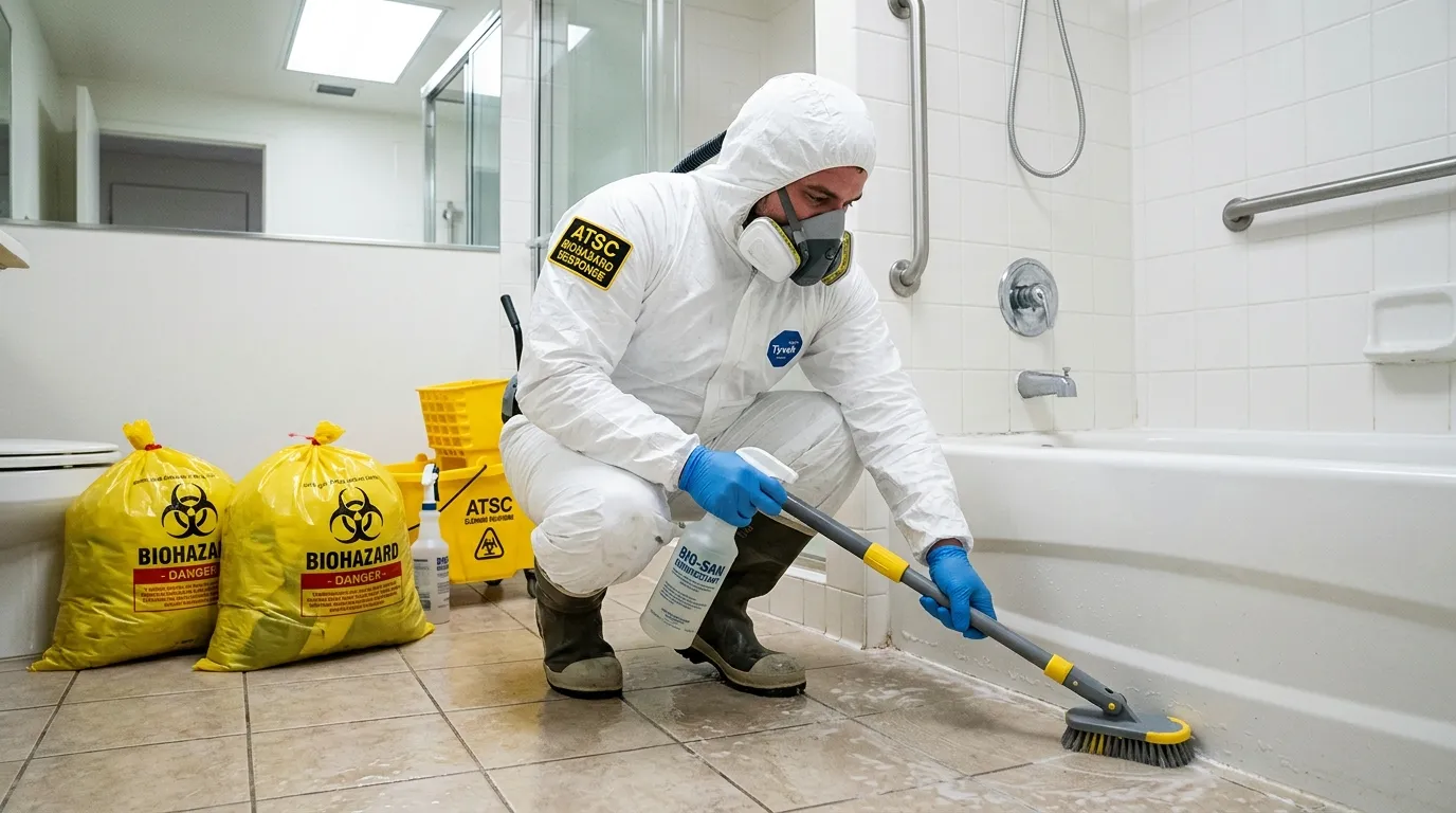 Decontamination equipment deployed for Blood Cleanup in Bithlo